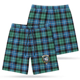 Galbraith Ancient Tartan Crest Men's Beach Shorts