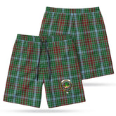 Gayre Tartan Crest Men's Beach Shorts