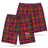 Gow (or McGouan) Tartan Crest Men's Beach Shorts