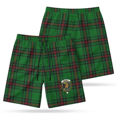 Halkett Tartan Crest Men's Beach Shorts