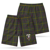 Hall Tartan Crest Men's Beach Shorts