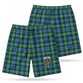 Lyon Tartan Crest Men's Beach Shorts