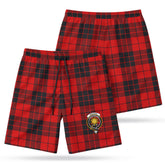 MacLeod of Raasay Tartan Crest Men's Beach Shorts