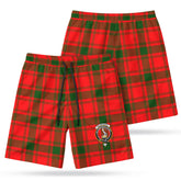 MacQuarrie Tartan Crest Men's Beach Shorts