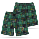 McAlpine Ancient Tartan Crest Men's Beach Shorts