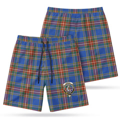 McBeth Ancient Tartan Crest Men's Beach Shorts
