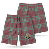 McGregor Hunting Ancient Tartan Crest Men's Beach Shorts