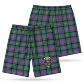 McLennan Ancient Tartan Crest Men's Beach Shorts