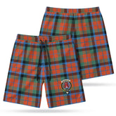 McNaughton Ancient Tartan Crest Men's Beach Shorts