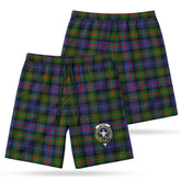 Murray of Atholl Modern Tartan Crest Men's Beach Shorts