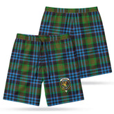 Newlands Tartan Crest Men's Beach Shorts