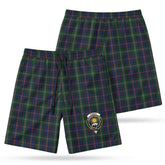 Purves Tartan Crest Men's Beach Shorts