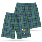 Sinclair Hunting Ancient Tartan Crest Men's Beach Shorts