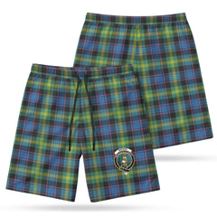 Watson Ancient Tartan Crest Men's Beach Shorts