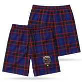Wedderburn Tartan Crest Men's Beach Shorts
