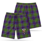 Whiteford Tartan Crest Men's Beach Shorts