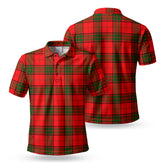 Maxwell Modern Tartan Polo Shirt - Bird Eyes Mesh Fabric