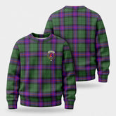 Armstrong Modern Tartan Crest Sweater