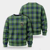 Blackadder Tartan Crest Sweater