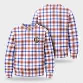 Boswell Modern Tartan Crest Sweater