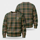 Buchanan Hunting Tartan Crest Sweater