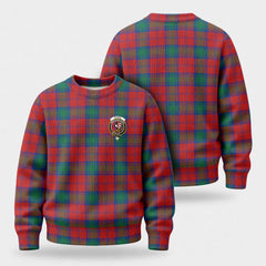 Byres Tartan Crest Sweater