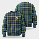 Campbell Argyll Ancient Tartan Crest Sweater