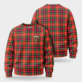 Christie Tartan Crest Sweater