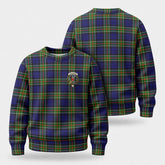 Colquhoun Modern Tartan Crest Sweater