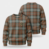 Fergusson Weathered Tartan Crest Sweater