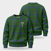 Henderson Modern Tartan Crest Sweater