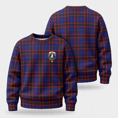 Home Modern Tartan Crest Sweater