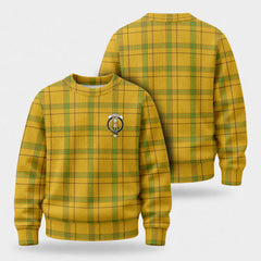 Houston Tartan Crest Sweater