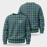 Hunter Ancient Tartan Crest Sweater