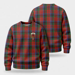 Leith Tartan Crest Sweater