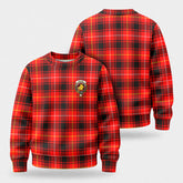 MacIver Modern Tartan Crest Sweater