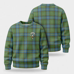 MacMillan Hunting Ancient Tartan Crest Sweater