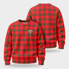 MacNab Modern Tartan Crest Sweater