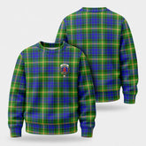 Maitland Tartan Crest Sweater