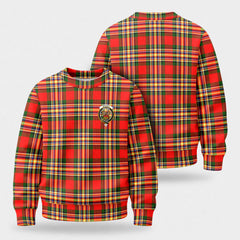 Makgill Tartan Crest Sweater
