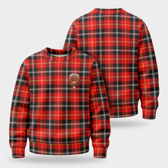 Marjoribanks Tartan Crest Sweater