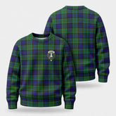McCallum Modern Tartan Crest Sweater
