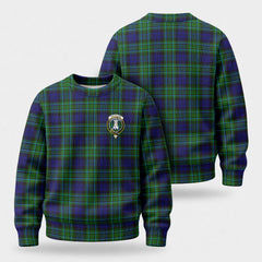 McCallum Modern Tartan Crest Sweater