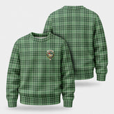 McDonald Lord of the Isles Hunting Tartan Crest Sweater