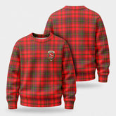 McDougall Modern Tartan Crest Sweater
