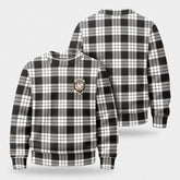 McFarlane Black - White Tartan Crest Sweater