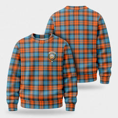McLachlan Ancient Tartan Crest Sweater