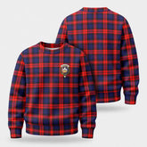 McLachlan Modern Tartan Crest Sweater