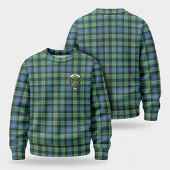Mowat Ancient Tartan Crest Sweater