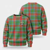 Muirhead Tartan Crest Sweater